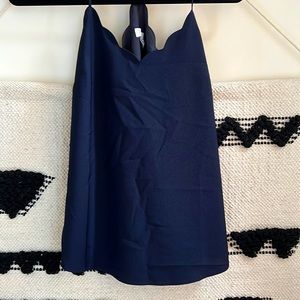 J. Crew Navy Tank Top